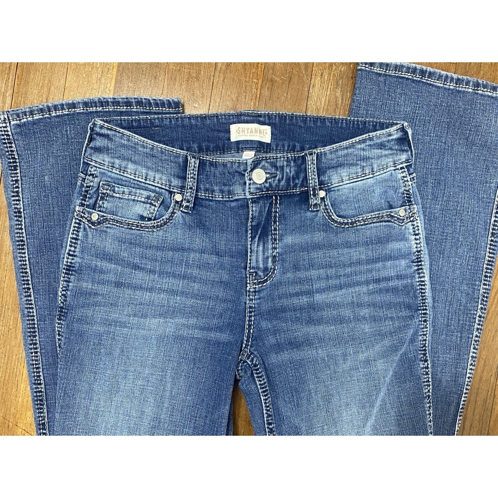 Women's Jeans Straight Bootcut Western Country Cowgirl BOHO‎ Chic Rodeo Size 28